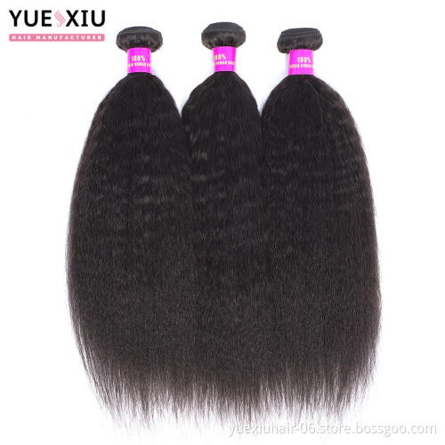 10A Grade Virgin Peruvian Hair Human 100% Raw Unprocessed Peruvian Hair Bundles Kinky Straight Weave Hair